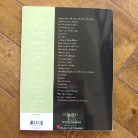 Phil Collins Anthology Piano Vocal Guitar Sheet Music In The Air Tonight + more - Picture 5 of 5